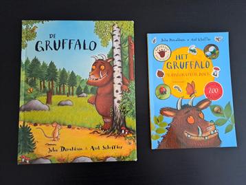 De Gruffalo boek + Het Gruffalo natuurspeurboek 200 stickers beschikbaar voor biedingen