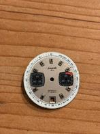 Jopol vintage chronograaf dial wijzerplaat valjoux 7734, Ophalen of Verzenden, Zwart, Android