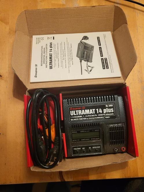 Graupner ultramat 14 plus accu lader gloednieuw, Hobby en Vrije tijd, Modelbouw | Radiografisch | Overige, Nieuw, Ophalen of Verzenden