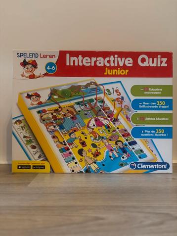 Interactie Quiz beschikbaar voor biedingen