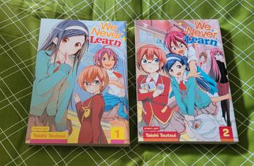 Manga's we never learn vol. 1 en 2 beschikbaar voor biedingen
