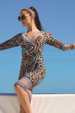 Ribkoff slanke kleurrijke jurk mooie accenten maat 42/ 44, Overige kleuren, Verzenden, Maat 42/44 (L), Joseph Ribkoff