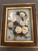Capodimonte porcelein schilderij, Ophalen of Verzenden