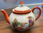 Porseleinen theepot, Ophalen