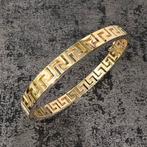 14 karaat gouden armband versace model, Ophalen of Verzenden, Zo goed als nieuw, Goud, Dame