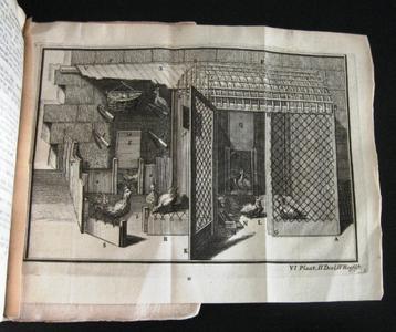 Konst om tamme-vogelen 1751 Reaumur ornithologie 15 platen beschikbaar voor biedingen