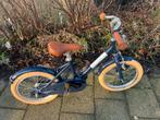 Veloretti Maxi 16 inch kinderfiets - donkerblauw, Ophalen, Zo goed als nieuw, 16 tot 20 inch, Zijwieltjes