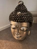 Groot zilverkleurig Boeddha beeld - yoga, Ophalen, Nieuw