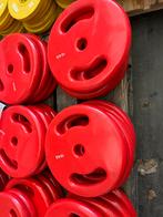 2 x 10 kg nieuwe halter schijven 30 mm gewichten, Sport en Fitness, Halterschijven, Zo goed als nieuw, 2 x 10 kg, Schijven