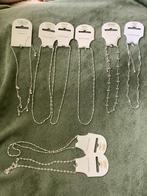Lotje zilverkleurige sieraden, Ophalen of Verzenden, Nieuw, Zilver