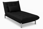 Slaapbank San Francisco 1 pers., Huis en Inrichting, Ophalen, 90 cm, Eenpersoons, Zwart