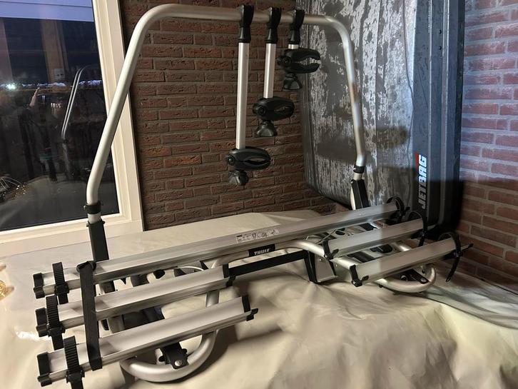 Thule SuperB Fietsendrager Dissel - 3 Fietsen, Auto diversen, Fietsendragers, Zo goed als nieuw, Fietsendrager-accessoire, 3 fietsen of meer