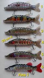 Bieden per set van 3 snoek roofvis, Ophalen of Verzenden, Nieuw