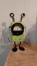Robot gemaakt van oude zaklantaarn - upcycling, Ophalen of Verzenden