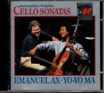 Rachmaninoff & Prokofiev: Cellosonate's . Y0-Yo MA, E.AX, Ophalen of Verzenden, Romantiek, Zo goed als nieuw, Kamermuziek