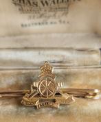 Royal Artillery 9k Sweetheart broche, Ophalen of Verzenden, Embleem of Badge