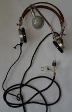 3 Antieke koptelefoons en hoorns, Ophalen of Verzenden