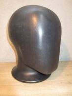 Zwart plastic mannequin hoofd, Antiek en Kunst, Curiosa en Brocante, Ophalen of Verzenden