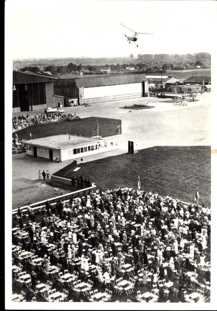 Rotterdam (Z.H.), Vliegveld Waalhaven GRF Z/W, Verzamelen, Ansichtkaarten | Nederland, Ongelopen, Zuid-Holland, 1960 tot 1980