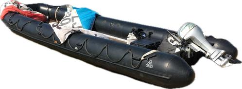DSB Hypalon Leger Commando Rubberboot 7,50x2,50 m oprolbaar, Watersport en Boten, Rubberboten, Zo goed als nieuw, Zodiac, Minder dan 70 pk