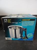 Bain-Marie pan nieuw au bain-marie kookpan RVS 1,5 liter, Ophalen of Verzenden, Nieuw, Rvs, Kookpan of Snelkookpan