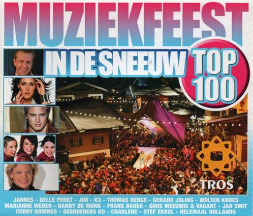 Various – Muziekfeest In De Sneeuw Top 100 CD 4 X CD, Cd's en Dvd's, Cd's | Nederlandstalig, Zo goed als nieuw, Pop, Verzenden