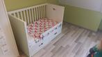 Babybed, peuterbed met witte lades STUVA, Ophalen, Minder dan 140 cm, Minder dan 70 cm, Matras