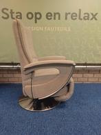 Sta op relax fauteuil Prominent Elaine zo goed als nieuw !, Ophalen of Verzenden, Zo goed als nieuw, Stof, 50 tot 75 cm