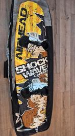 Wakeboard airhead carbon 141 cm met bindingen 38-45, Watersport en Boten, Wakeboarden, Ophalen, Zo goed als nieuw, Schoenen