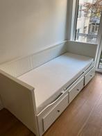 IKEA Hemnes Bedbank + IKEA Åbygda Matras, Huis en Inrichting, Slaapkamer | Bedden, Ophalen, Gebruikt, 90 cm, Eenpersoons
