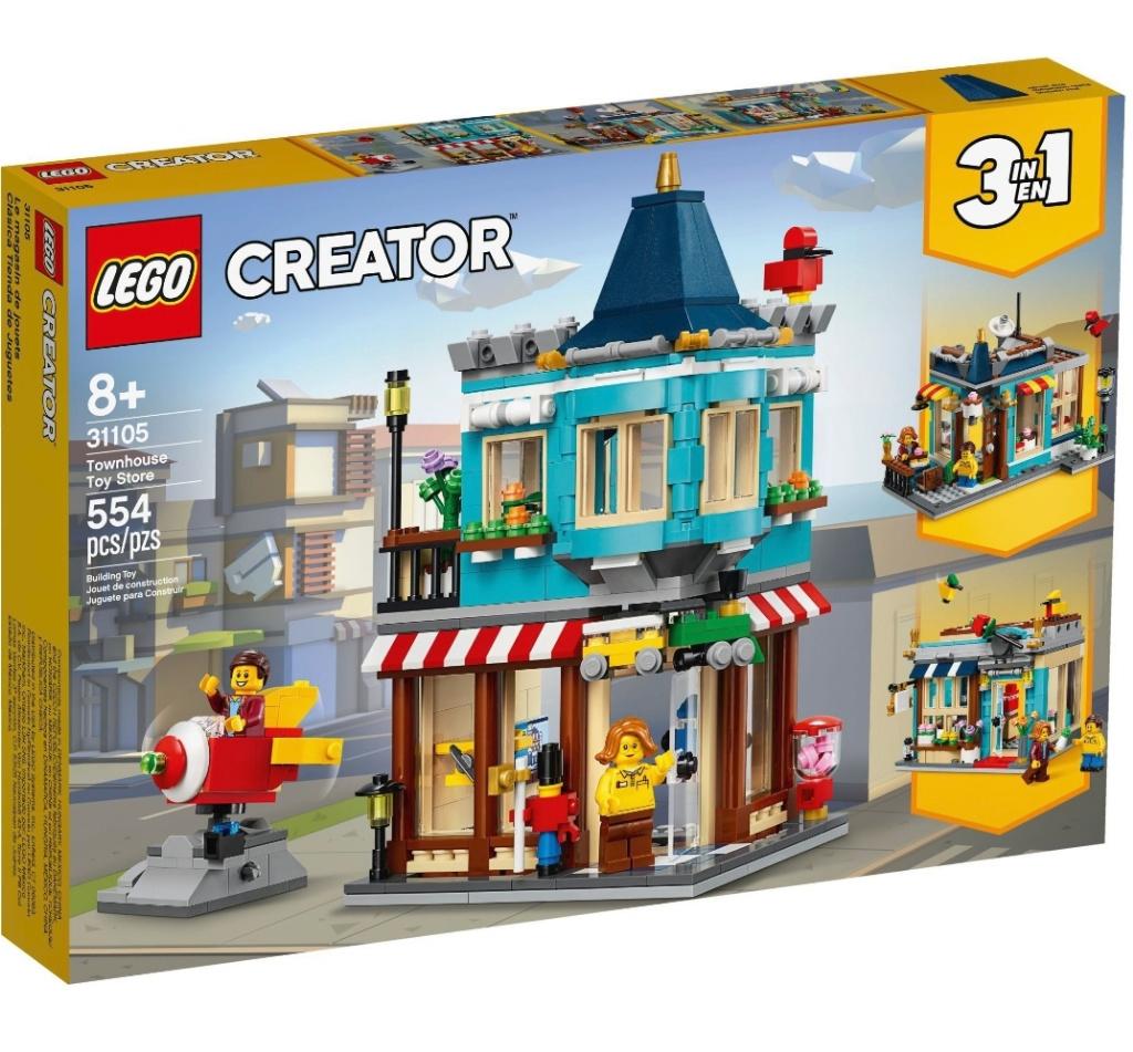 LEGO 31105 CREATOR 3-IN-1 Woonhuis & speelgoedwinkel (sealed, Kinderen en Baby's, Speelgoed | Duplo en Lego, Ophalen of Verzenden
