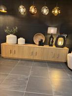 Showmodel Eleonora TV-meubel Rosenborg eikenhout, Ophalen, Eikenhout, Zo goed als nieuw, 200 cm of meer