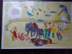 Schilderij Carnaval des Animaux van M. B. Janssen, Ophalen
