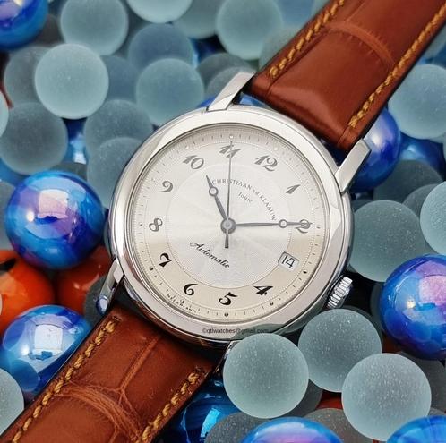 Christiaan Van Der Klaauw Nysa Mint cond. Autom. 4/99 Certif, Sieraden, Tassen en Uiterlijk, Horloges | Heren, Nieuw, Polshorloge