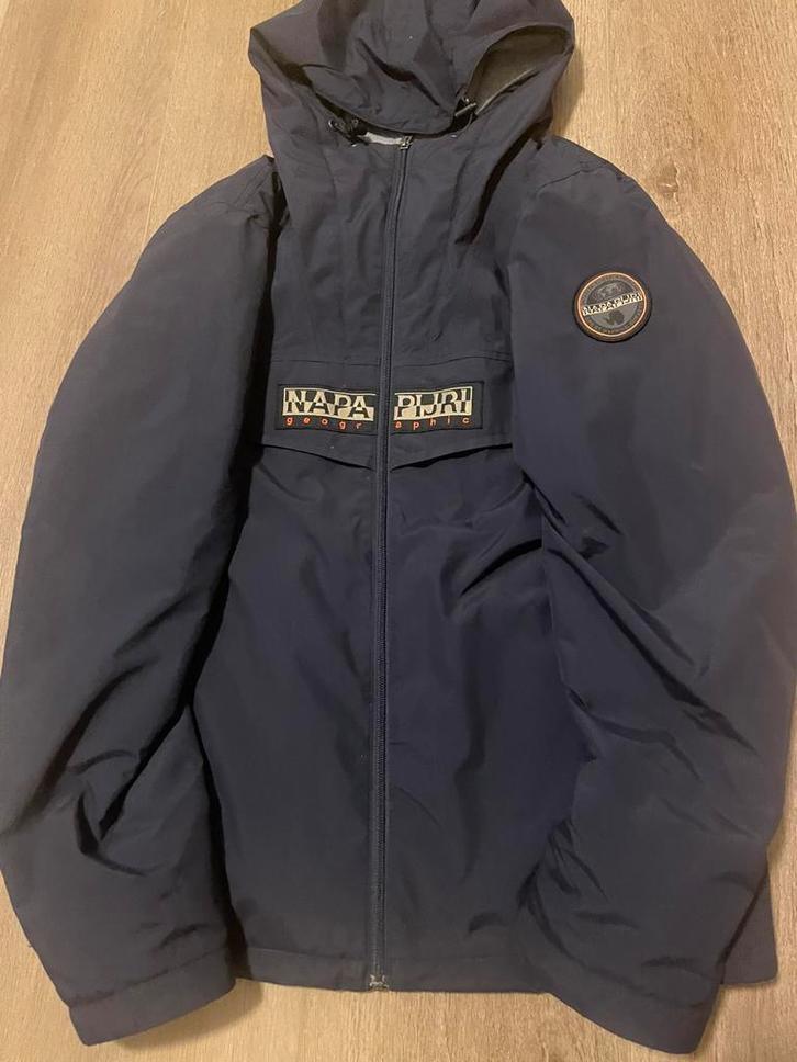 Napapijri winterjas maat L, Kleding | Heren, Jassen | Winter, Zo goed als nieuw, Ophalen