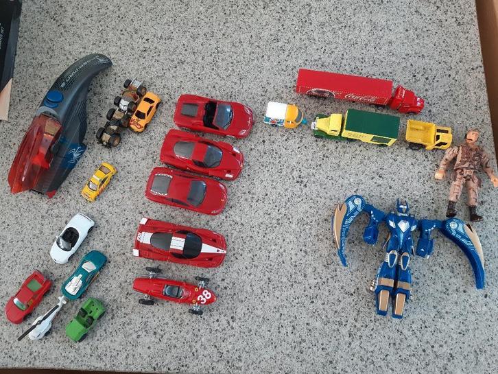 SPEELGOEDAUTOOTJES, TRANSFORMER E.A.,, Kinderen en Baby's, Speelgoed | Speelgoedvoertuigen, Gebruikt, Ophalen of Verzenden