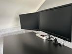 Twee Iiyama Monitoren - Goede Staat, Ophalen, Kantelbaar, Full HD, 60 Hz of minder