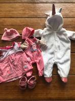 Baby born poppen, wandelwagen en kleertjes, Kinderen en Baby's, Speelgoed | Poppen, Ophalen, Zo goed als nieuw, Babypop