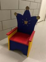 Kinderstoel hout Uniek handgemaakt - als nieuw, Ophalen, Zo goed als nieuw, Overige typen