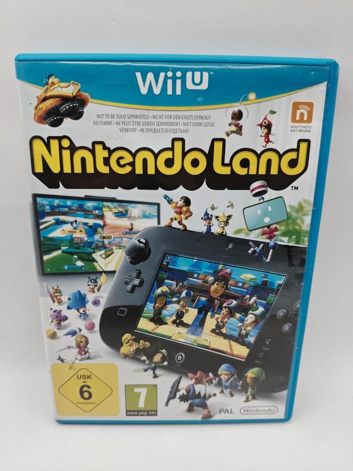 Nintendo Land Wii U, Spelcomputers en Games, Games | Nintendo Wii U, Zo goed als nieuw, Racen en Vliegen, 1 speler, Vanaf 3 jaar