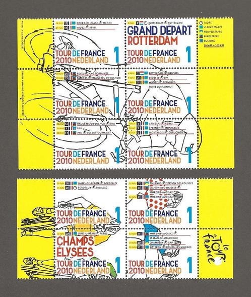 2010 Tour de France 2720-2729 postfris, Postzegels en Munten, Postzegels | Nederland, Postfris, Na 1940, Verzenden