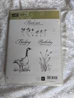 z.g.a.n. Stempelset Wetlands, Stampin Up, vogels, gans rust, Hobby en Vrije tijd, Stempelen, Ophalen of Verzenden, Zo goed als nieuw