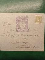 500ste vlucht naar Nederlands Indie 13 nov.1937, Postzegels en Munten, Brieven en Enveloppen | Nederland, Ophalen, Envelop