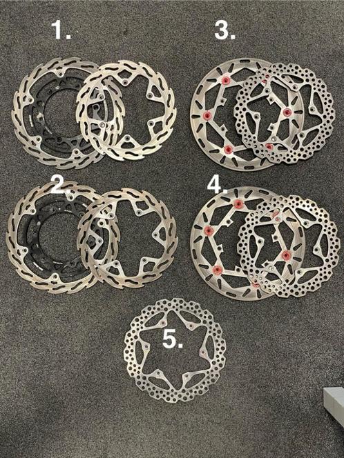 Remschijven Yamaha YZ / YZF & Fantic XX / XXF, Motoren, Onderdelen | Yamaha, Gebruikt, Ophalen of Verzenden