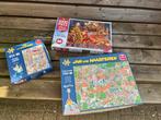 Puzzels Jan van Haasteren en een kerst, Hobby en Vrije tijd, Denksport en Puzzels, Ophalen, 500 t/m 1500 stukjes, Zo goed als nieuw