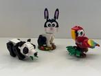 Lego Tropische papagaai 30581 Panda 30026 Konijn 40575, Ophalen of Verzenden, Zo goed als nieuw, Complete set, Lego