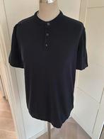 Massimo Dutti Shirt -donkerblauw- Maat L, Maat 52/54 (L), Blauw, Ophalen of Verzenden, Zo goed als nieuw