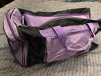 Sporttas jaren 80, Ophalen of Verzenden, Gebruikt, Paars, 40 tot 60 cm