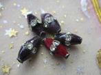 7240/ cloisonne rhinestone kralen, Ophalen of Verzenden, Nieuw, Kraal