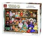King Legpuzzel 1000 stukjes :Grandmothers Dresser, Ophalen, 500 t/m 1500 stukjes, Gebruikt, Legpuzzel